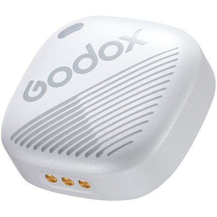 Godox Cube-C Sistema de Micrófono Inalámbrico 2 Personas 984' Alcance 10h Batería Blanco