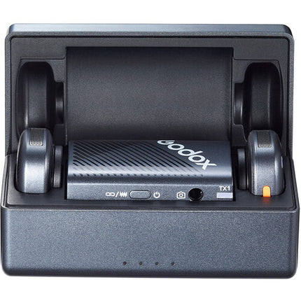 Godox Cube-C Sistema Micrófono Inalámbrico 2 Personas 984 Pies 10 Horas Batería Kit Combo