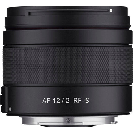 Rokinon 12mm f2 Lente Ultra Gran Angular para Canon RF APS-C 7 Aspas