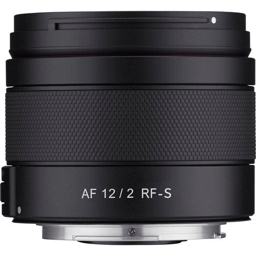 Rokinon 12mm f2 Lente Ultra Gran Angular para Canon RF APS-C 7 Aspas
