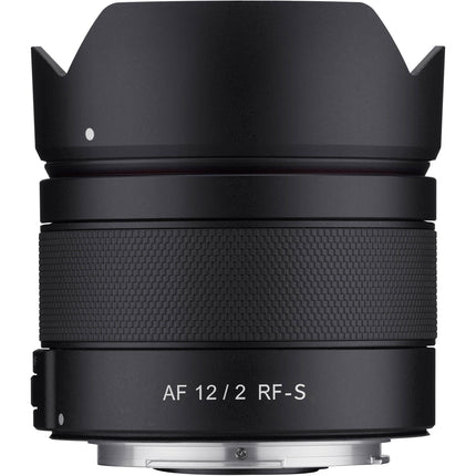 Rokinon 12mm f2 Lente Ultra Gran Angular para Canon RF APS-C 7 Aspas