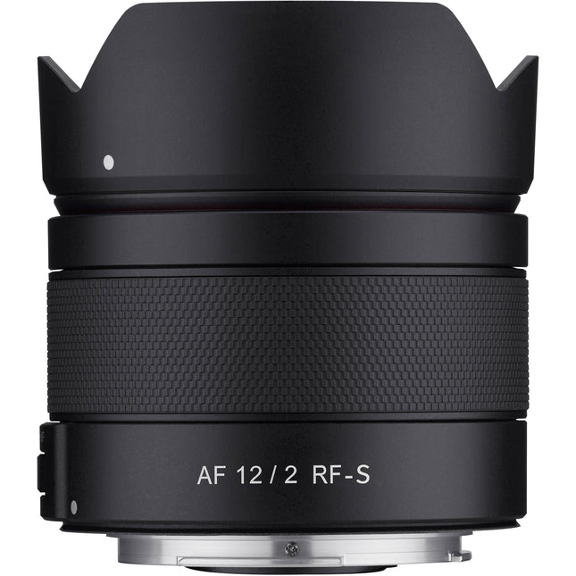 Rokinon 12mm f2 Lente Ultra Gran Angular para Canon RF APS-C 7 Aspas