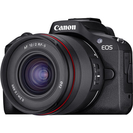 Rokinon 12mm f2 Lente Ultra Gran Angular para Canon RF APS-C 7 Aspas