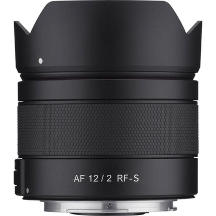 Samyang 12mm f2 AF objetivo gran angular para Canon RF f2-f22 7 hojas