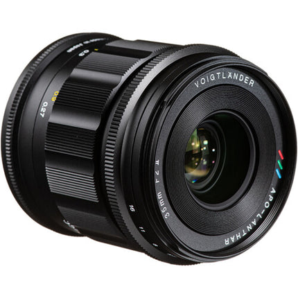 Voigtlander APO-LANTHAR 35mm f/2 Lente Asférica II para Nikon Z f/2-f/16 Full Frame