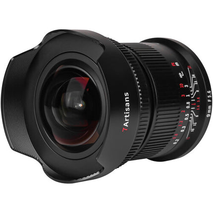 7Artisans 9mm f5.6 Lente Ultra Gran Angular Full Frame con Filtro ND Trasero