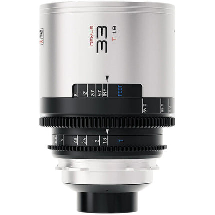 BLAZAR LENS Remus set de 4 lentes anamórficos 33 50 65 100mm F2 T2 con estuche rígido