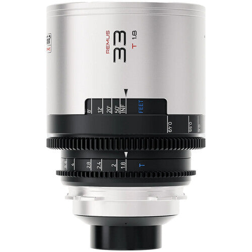 BLAZAR LENS Remus set de 4 lentes anamórficos 33 50 65 100mm F2 T2 con estuche rígido