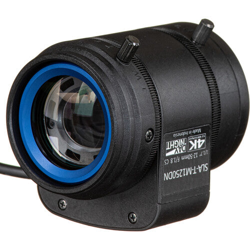 Hanwha Vision SLA-T-M1250DN Lente Varifocal CS Mount 12-50mm para Cámaras 12MP