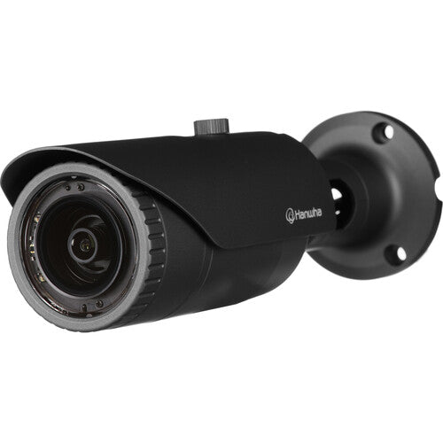 Hanwha Vision Wisenet Q Series QNO-7012R Cámara Bala IP 4MP 2.8mm 65ft Visión Nocturna