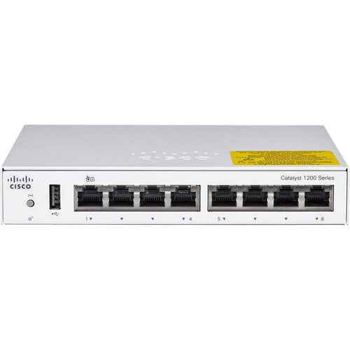 Cisco Catalyst C1200-8T-D Switch de Red Gestionado 8 Puertos Gigabit PoE+ 16 Gb/s