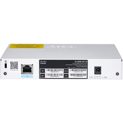 Cisco Catalyst C1200-8T-D Switch de Red Gestionado 8 Puertos Gigabit PoE+ 16 Gb/s