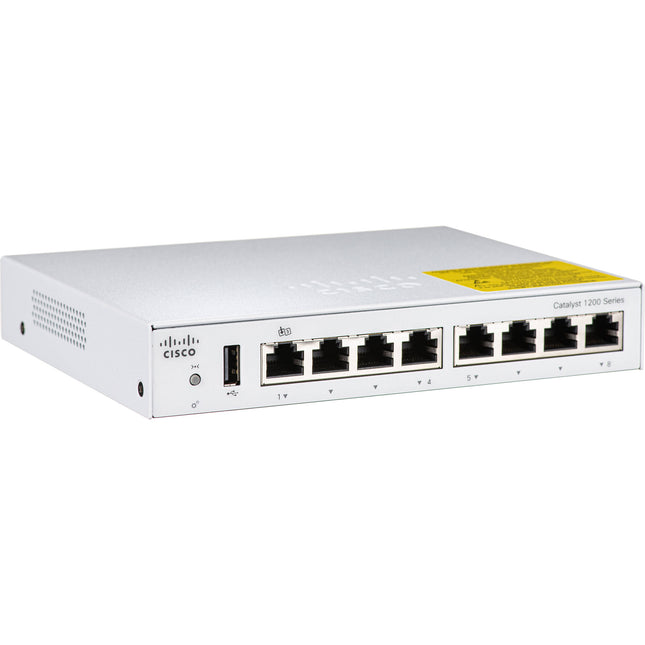 Cisco Catalyst C1200-8T-D Switch de Red Gestionado 8 Puertos Gigabit PoE+ 16 Gb/s