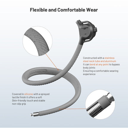 PGYTECH CapLock Soporte Magnético para Cuello Ajustable para Smartphones