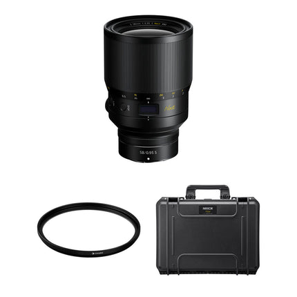 Nikon NIKKOR Z 58mm f/0.95 S Noct Objetivo Z Montura FX con Filtro UV 82mm