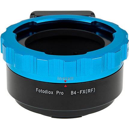 FotodioX Pro Adaptador de Lente B4 a Cuerpo FUJIFILM X Metal Cromado