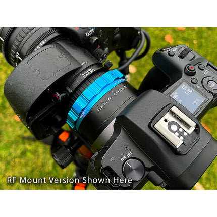 FotodioX Pro Adaptador de Objetivo B4 a Nikon Z con Montura de Latón Cromado