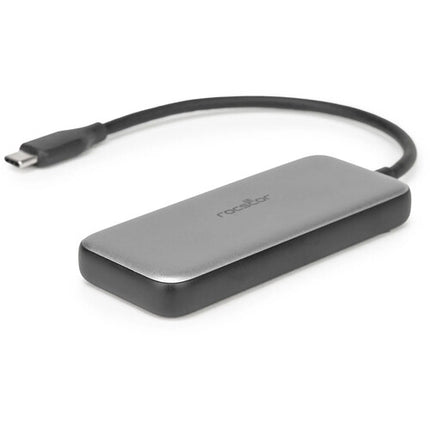 Rocstor Hub USB-C a Cuatro USB-C 3.1 Gen 2 10 Gb/s Carga 1.5A