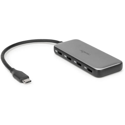 Rocstor Hub USB-C a Cuatro USB-C 3.1 Gen 2 10 Gb/s Carga 1.5A