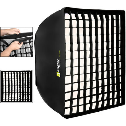 Angler BoomBox Softbox Cuadrado 60x60cm con Montura Bowens y Difusor