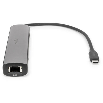 Rocstor USB4 Multiadaptador portátil con HDMI Ethernet 100W PD 8K60Hz