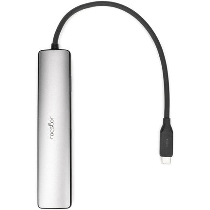 Rocstor USB4 Multiadaptador portátil con HDMI Ethernet 100W PD 8K60Hz