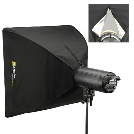 Angler BoomBox Softbox Cuadrado 60x60cm con Montura Bowens y Difusor