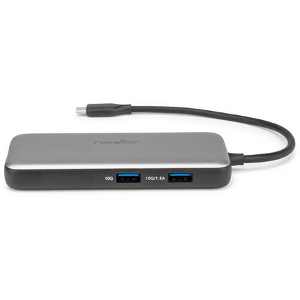 Rocstor 6-en-1 USB-C 3.2 Gen 2 Hub con USB-C 100W y HDMI 4K 60Hz