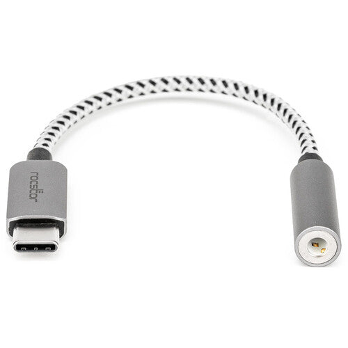 Rocstor Adaptador USB-C a Audio 3.5mm Hi-Res DAC 24-Bit 93dB