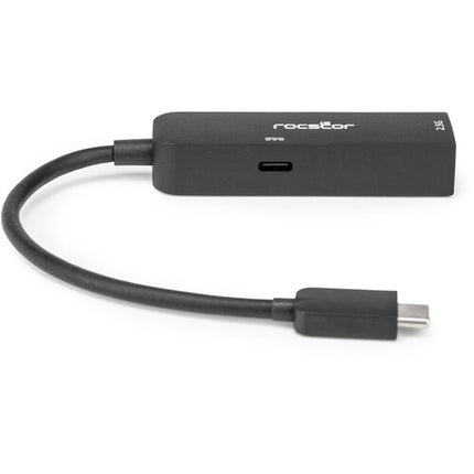Rocstor Adaptador USB-C a Ethernet 2.5G con Puerto de Carga 100W