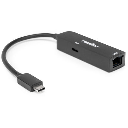 Rocstor Adaptador USB-C a Ethernet 2.5G con Puerto de Carga 100W