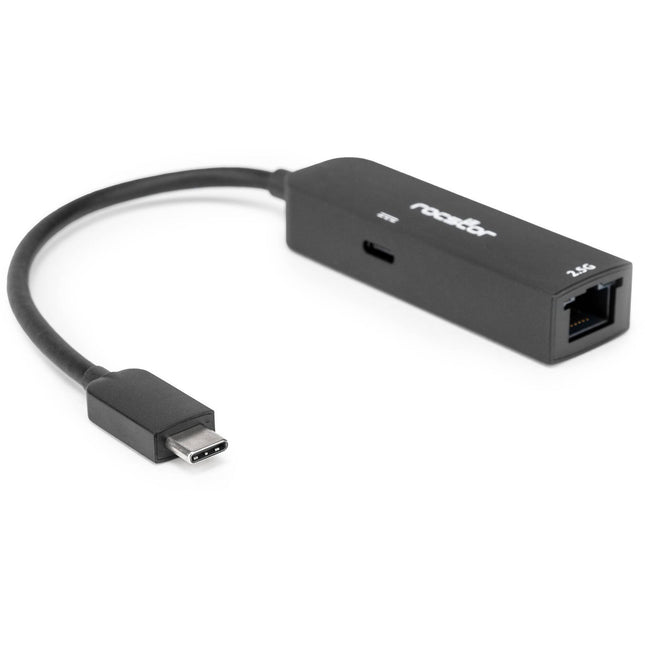 Rocstor Adaptador USB-C a Ethernet 2.5G con Puerto de Carga 100W