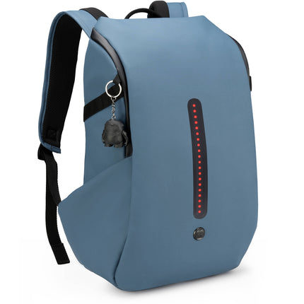 Swissdigital LAMONE L mochila con LED 18L para laptop 16" agua resistente