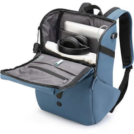 Swissdigital LAMONE L mochila con LED 18L para laptop 16" agua resistente