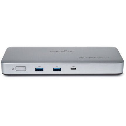 Rocstor RD14 USB4 Docking Station portátil USB4 40 Gb/s doble 8K adaptor 134W
