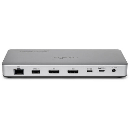 Rocstor RD14 USB4 Docking Station portátil USB4 40 Gb/s doble 8K adaptor 134W