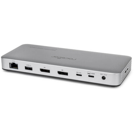 Rocstor RD14 USB4 Docking Station portátil USB4 40 Gb/s doble 8K adaptor 134W