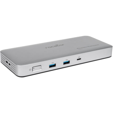 Rocstor RD14 USB4 Docking Station portátil USB4 40 Gb/s doble 8K adaptor 134W