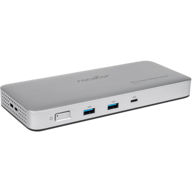 Rocstor RD14 USB4 Docking Station portátil USB4 40 Gb/s doble 8K adaptor 134W