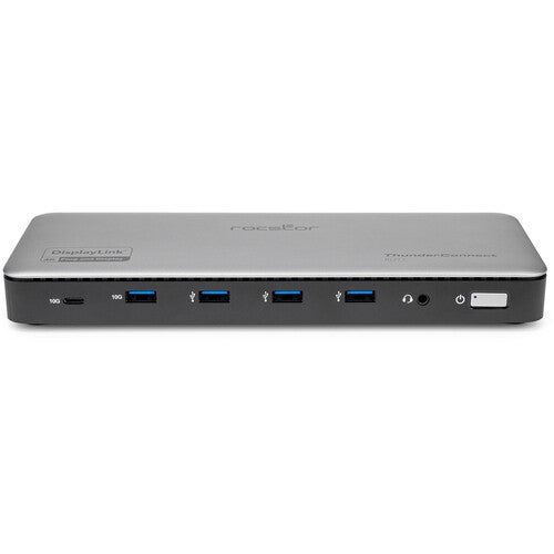 Rocstor ThunderConnect RD11 estación de acoplamiento USB-C triple pantalla 4K UHD 134W PD