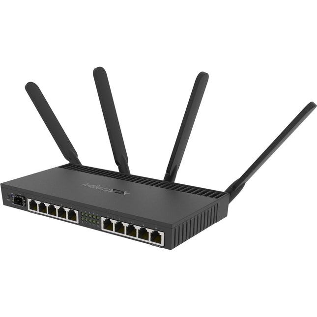 MikroTik RB4011iGS+5HacQ2HnD-IN Router de Red Gestionado Dual-Banda 2033Mb/s 10 Puertos Gigabit