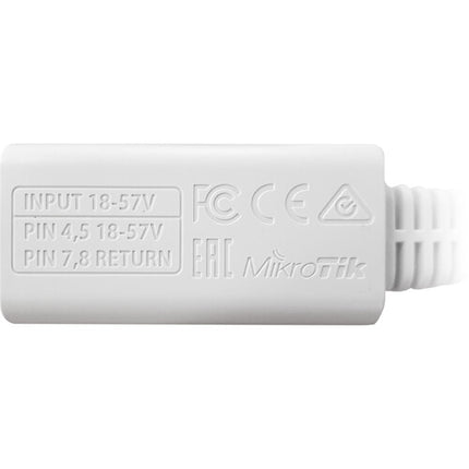 MikroTik RBGPOE Gigabit PoE Injector inyector Ethernet gigabit 18 57 VDC