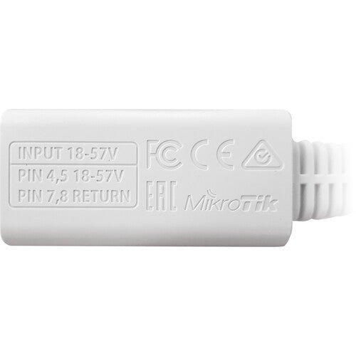 MikroTik RBGPOE Gigabit PoE Injector inyector Ethernet gigabit 18 57 VDC