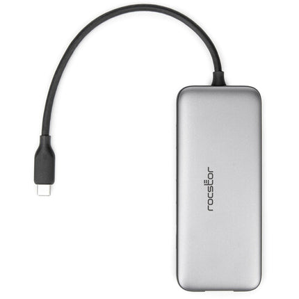 Rocstor 8-en-1 USB-C 3.2 Gen 2 Hub con HDMI dual 4K y Ethernet Gigabit