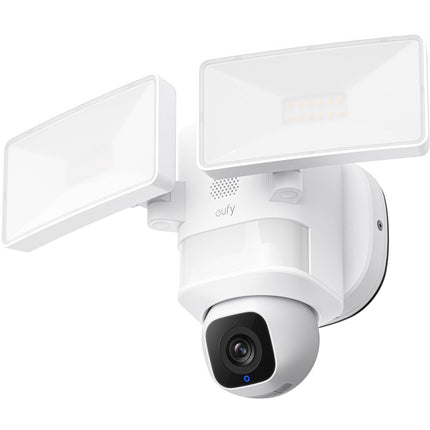 eufy Security E30 Cámara de Seguridad Exterior 2K 360° Pan y Tilt 3x2000 Lúmenes