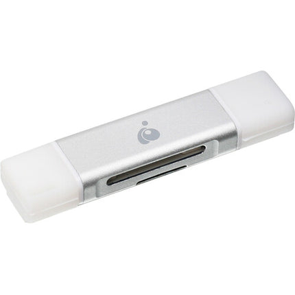 IOGEAR USB Type-C Duo Lector y Escritor de Tarjetas USB 3.1 y UHS-I 104 MB/s