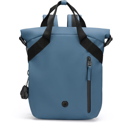 Swissdigital LAMONE M Mochila 10L Azul Oscuro Bolsillo Laptop 14" Resistente Agua