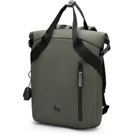 Swissdigital LAMONE M Mochila Dark Green 10L Resistente al Agua Eco Friendly