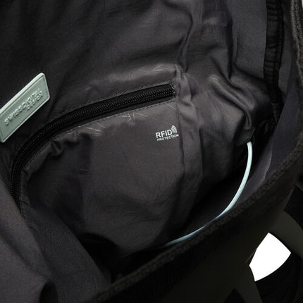 Swissdigital LAMONE M Mochila Dark Green 10L Resistente al Agua Eco Friendly