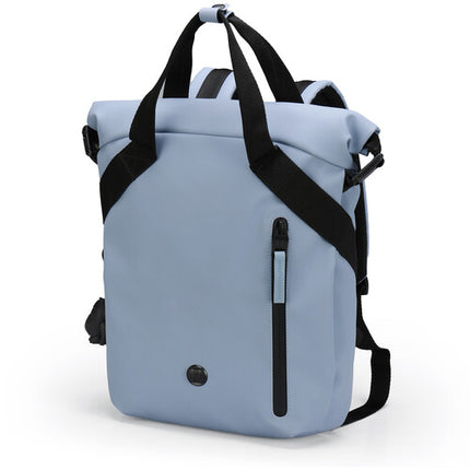 Swissdigital LAMONE M Mochila 10L Azul Bolsillo Laptop 14" Resistente Agua